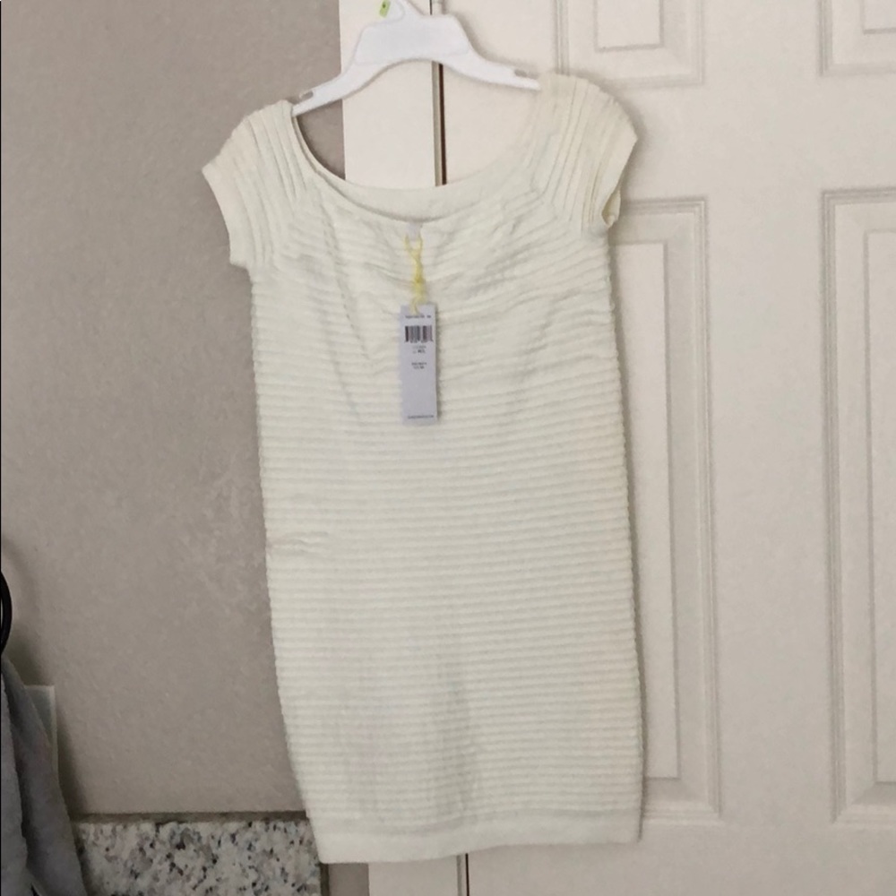 BCBG Generation off the shoulder dress